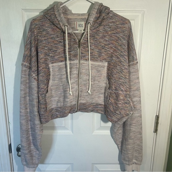 BDG Urban Outfitters Leah Beach Full Zip Hoodie women’s size medium sweatshirt - Picture 4 of 16